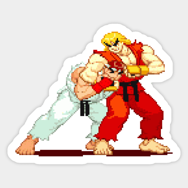 Shin'yuken Sticker by AndyElusive